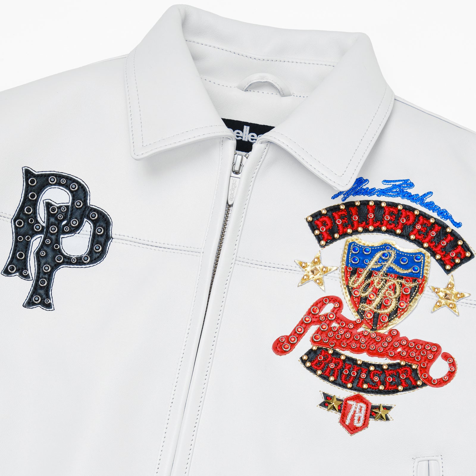 Pelle Pelle American Bruiser Plush Womens Crop Jacket