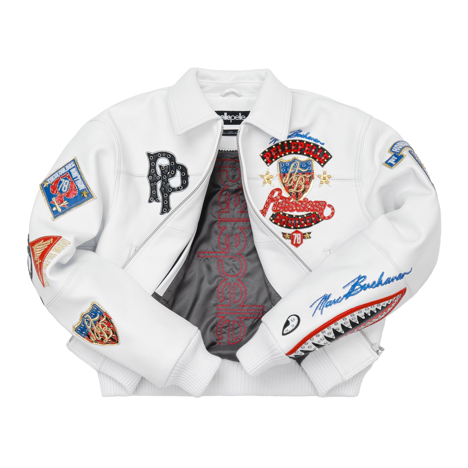 Pelle Pelle American Bruiser Plush Womens Crop Jacket