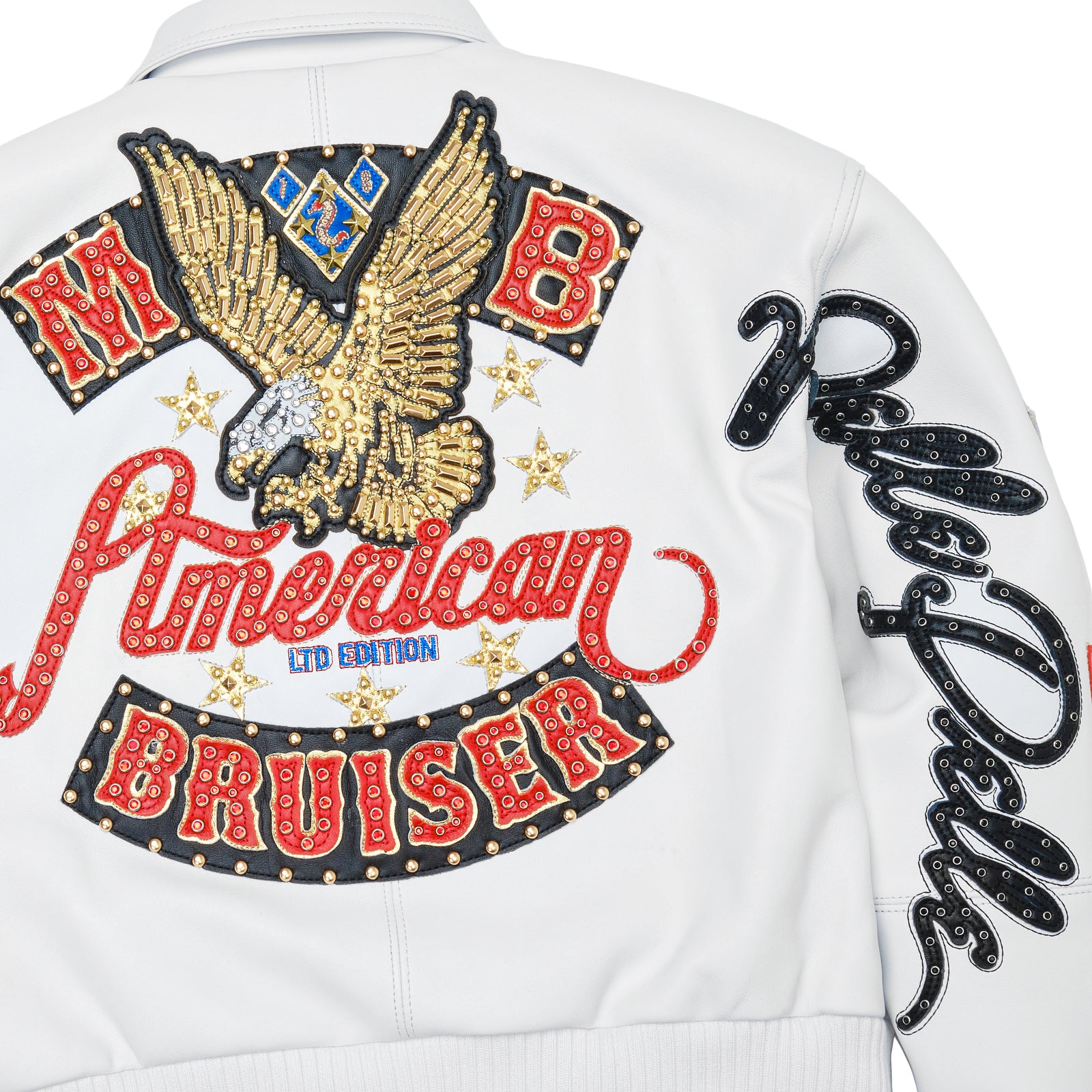 Pelle Pelle American Bruiser Plush Womens Crop Jacket