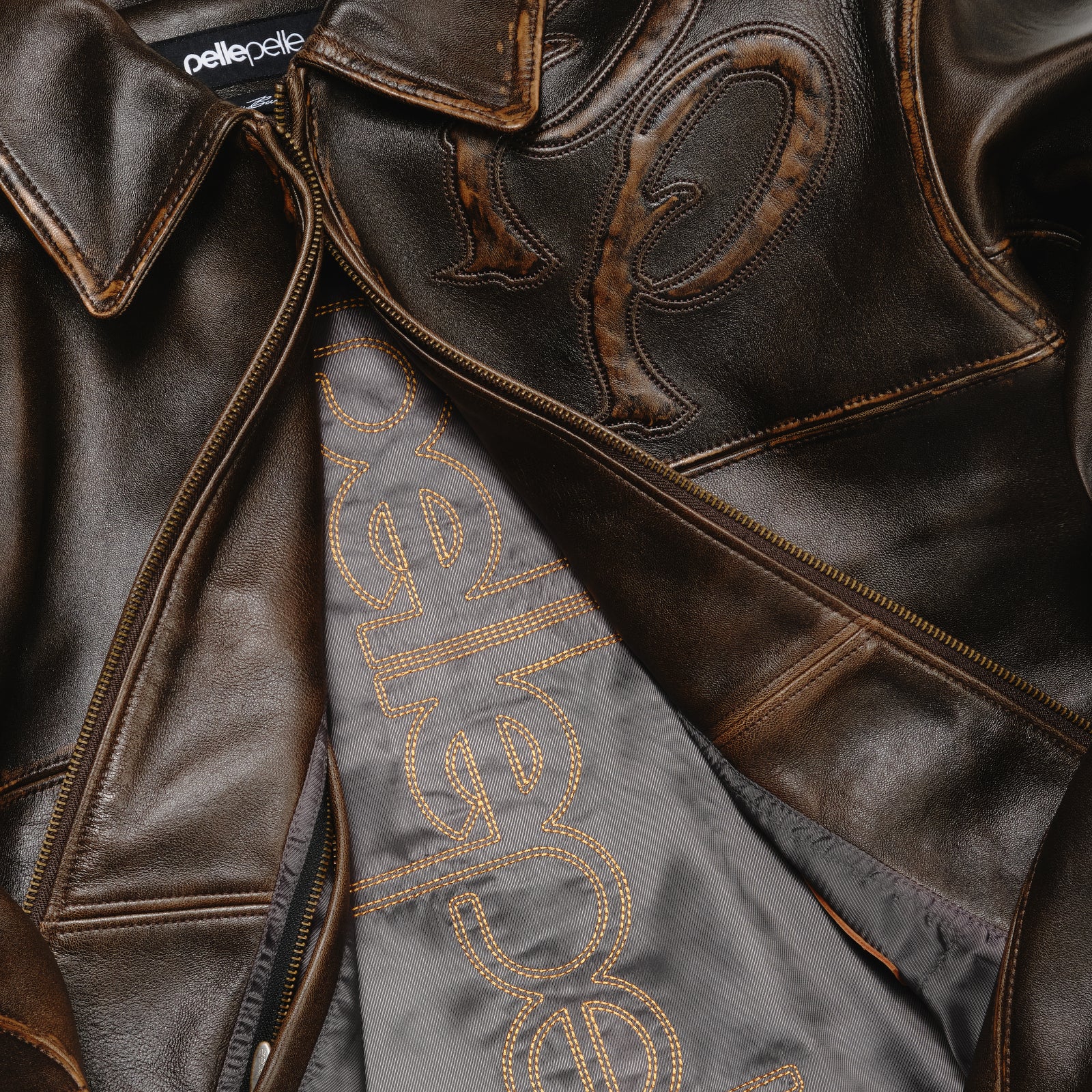 Two Tone Pelle Pelle Jacket **Pre-Order**