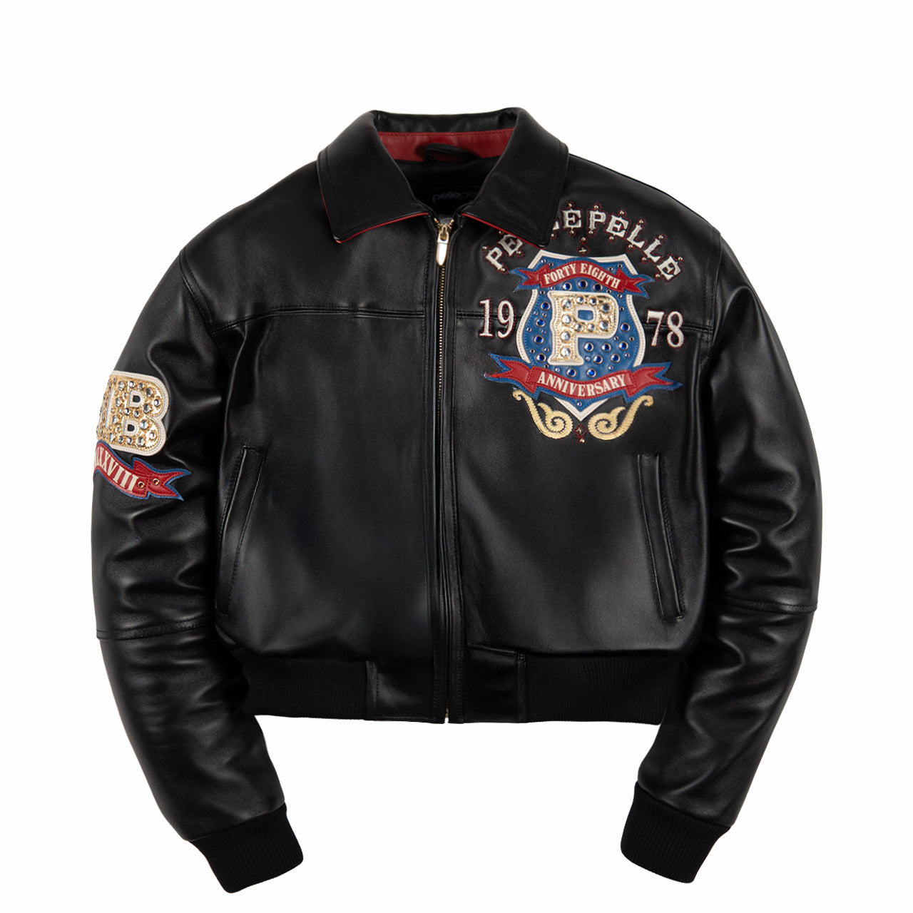 Pelle Pelle Unrivaled Anniversary Womens Crop Jacket