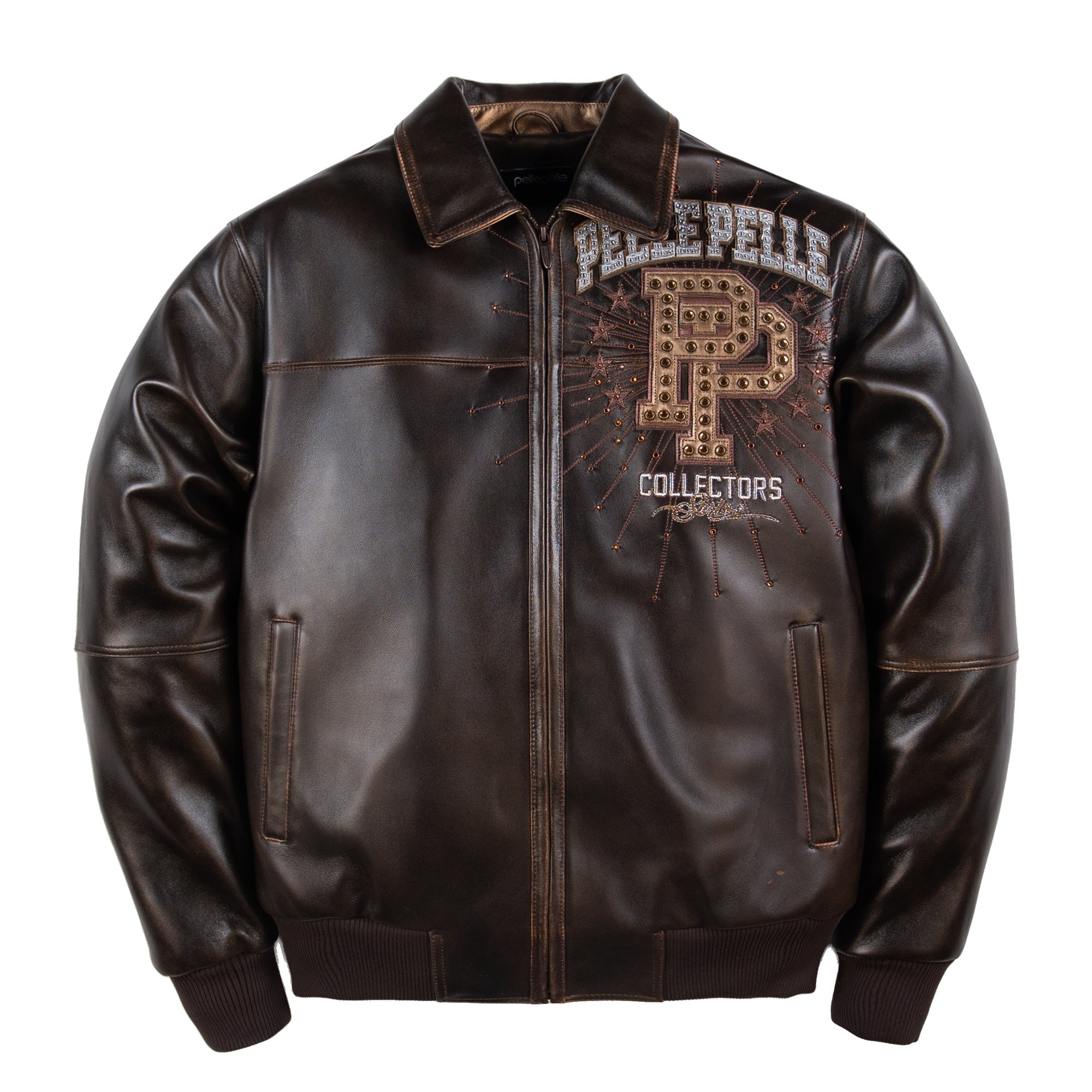 1406様Pelle Pelle World Tour レザーSize46 Pelle Pelle World Tour Icon Jacket