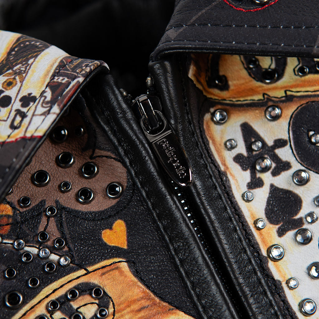 PELLE PELLE HIGH ROLLERS WOMENS CROP JACKET