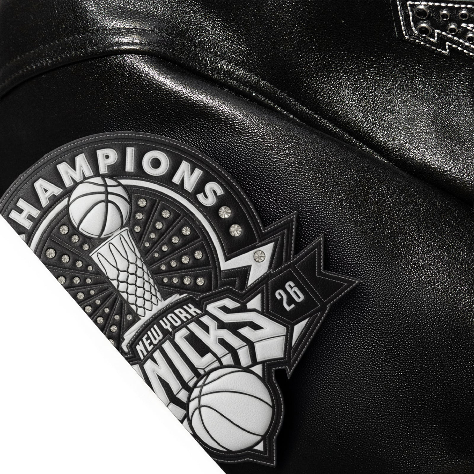 Pelle Pelle x FISLL for the city of knicks jacket