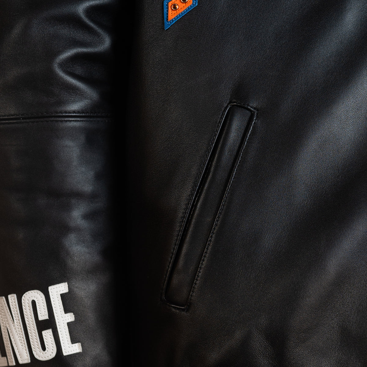 Pelle Pelle x FISLL for the city of knicks jacket