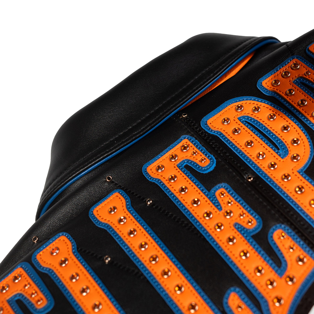 Pelle Pelle x FISLL for the city of knicks jacket