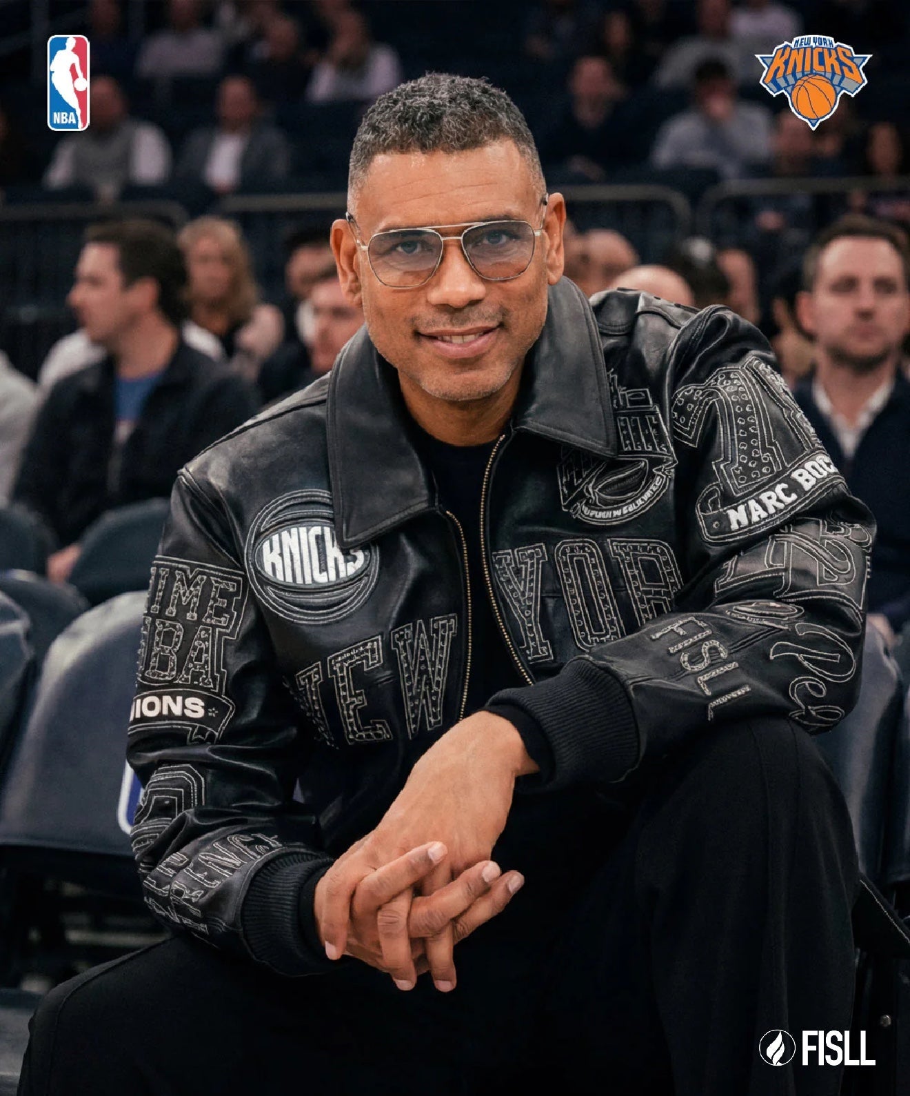 バナナマンさん専用 PELLE PELLE ロゴ入りレザージャケット pelle pelle レザー NBA