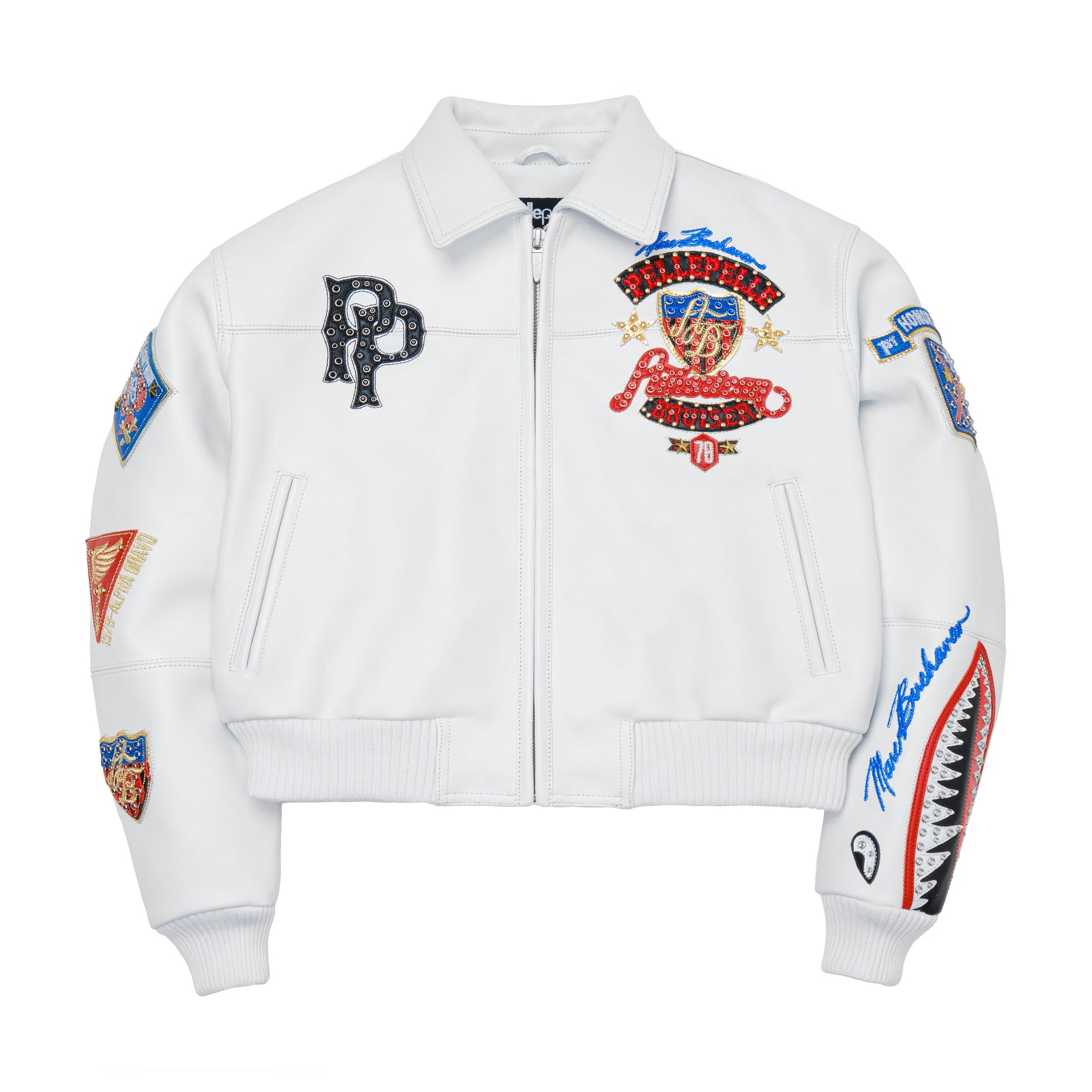 Pelle Pelle American Bruiser Plush Womens Crop Jacket