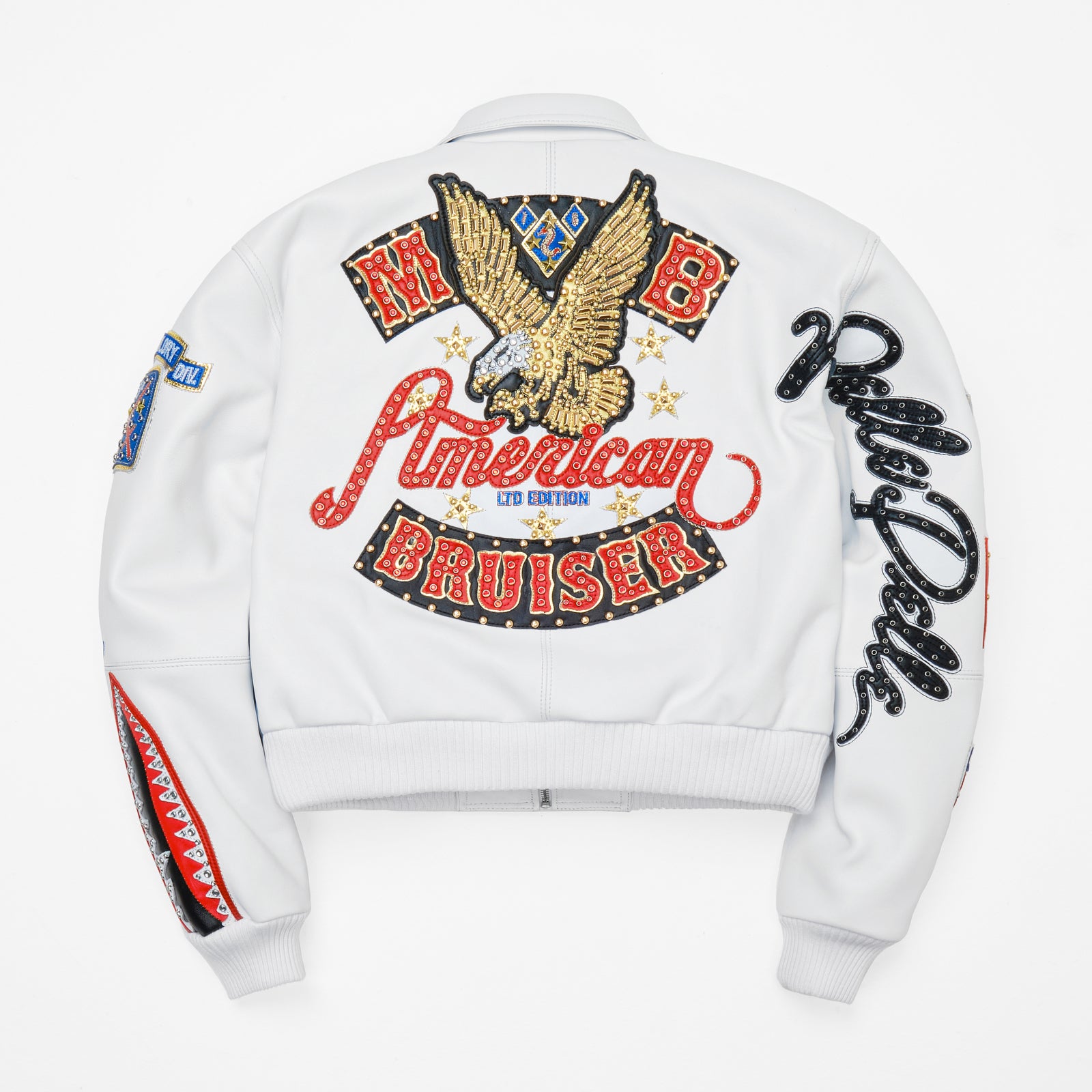 Pelle Pelle American Bruiser Plush Womens Crop Jacket