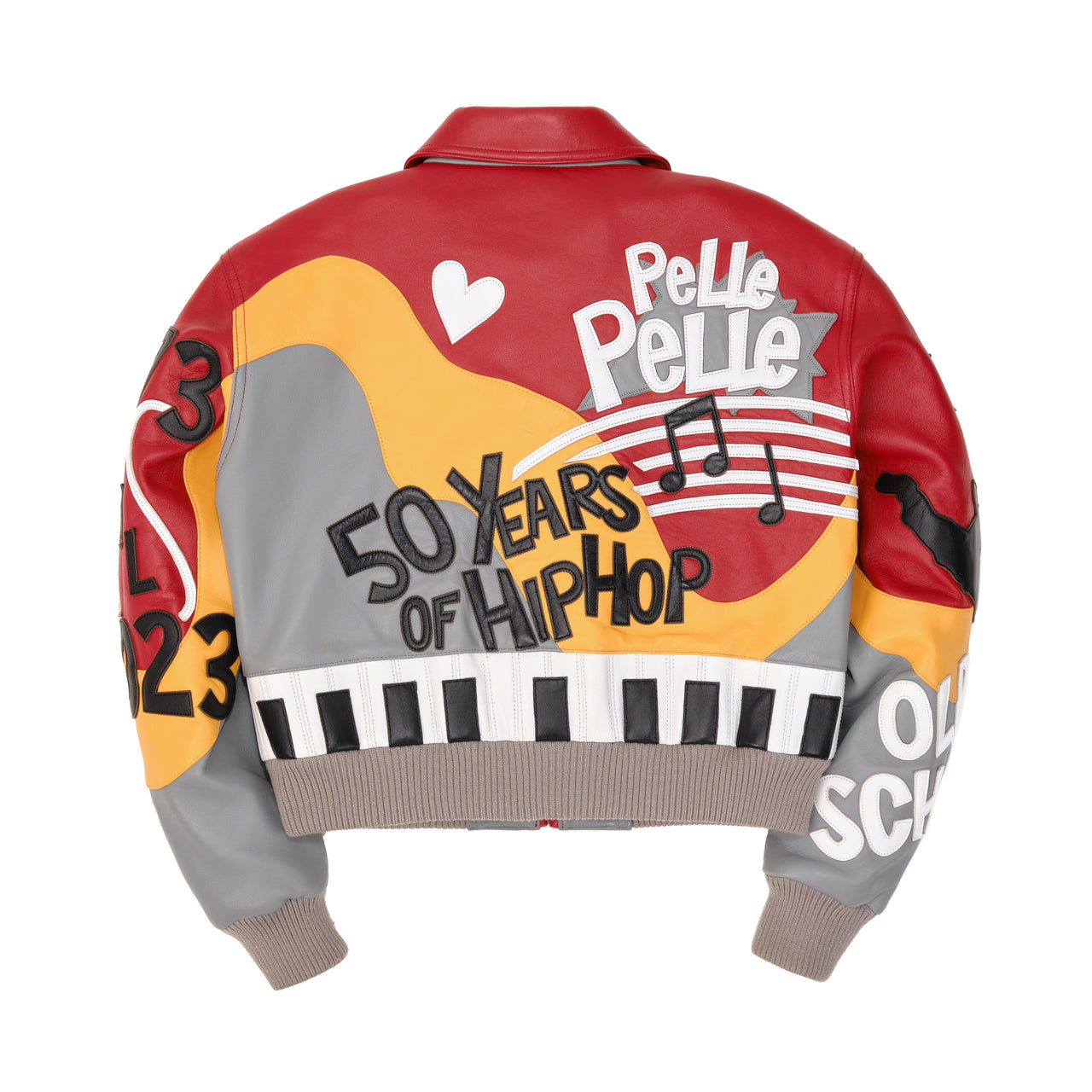 50 Years Of Hip Hop Womens Crop Jacket