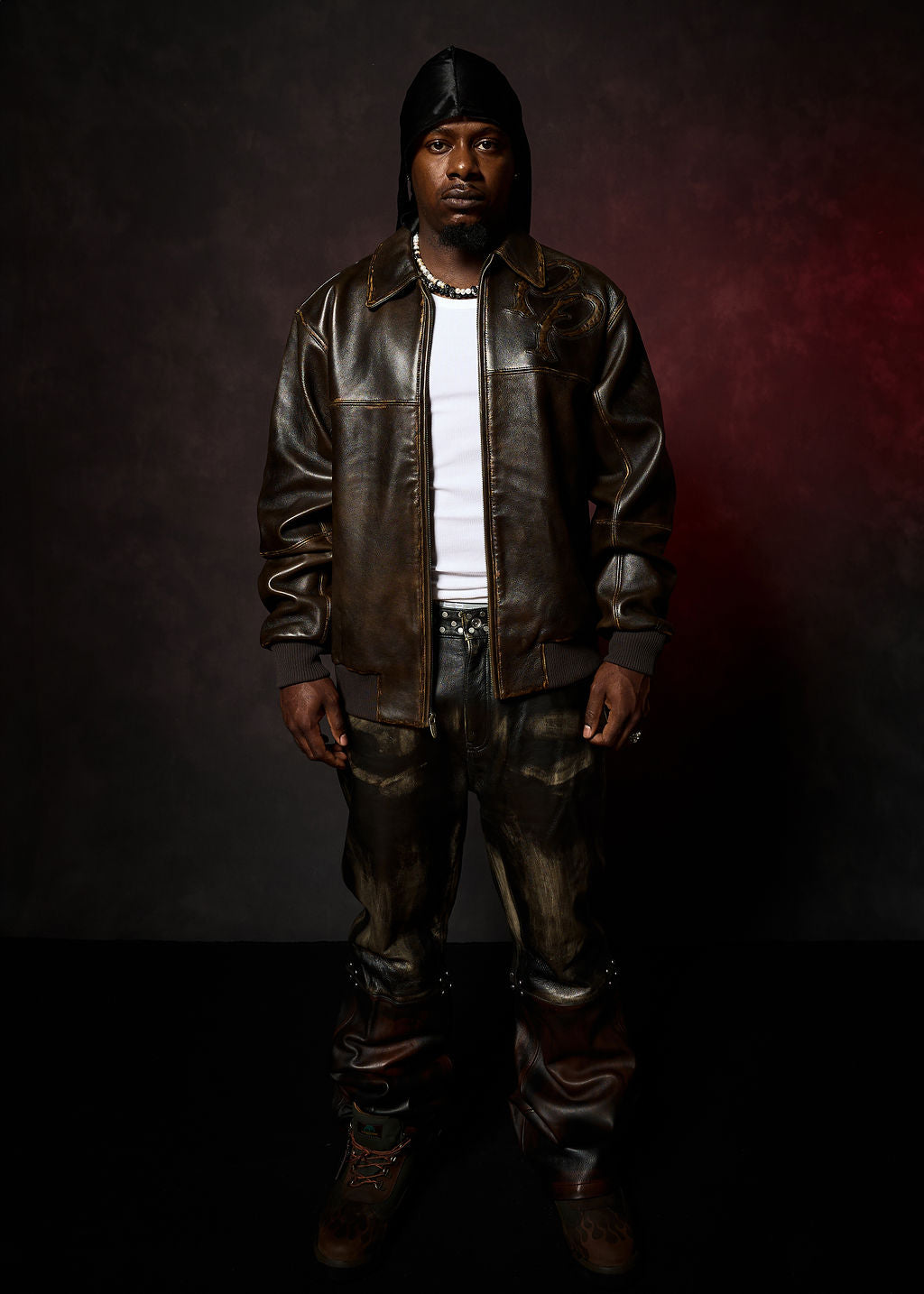 Two Tone Pelle Pelle Jacket  **Pre-Order**