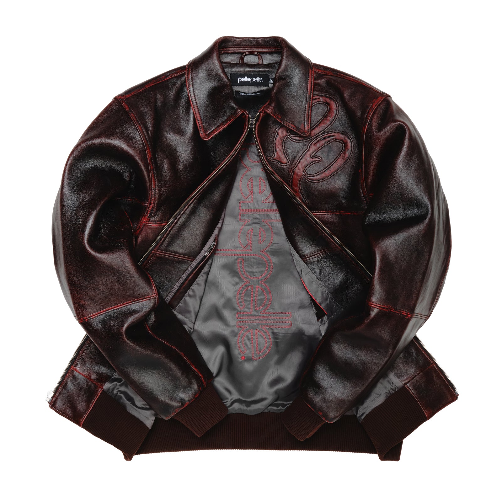 Two Tone Pelle Pelle Jacket  **Pre-Order**