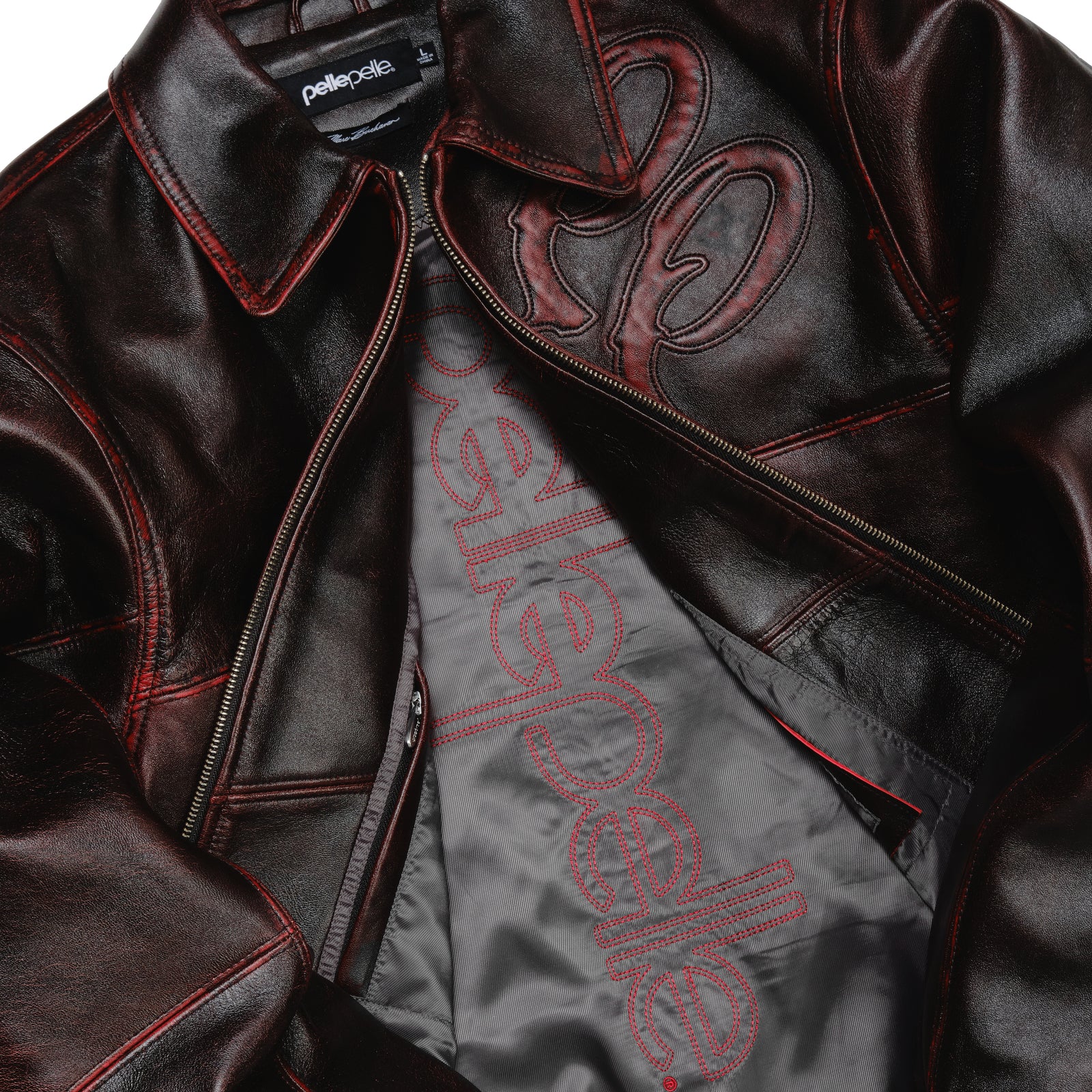 Two Tone Pelle Pelle Jacket  **Pre-Order**