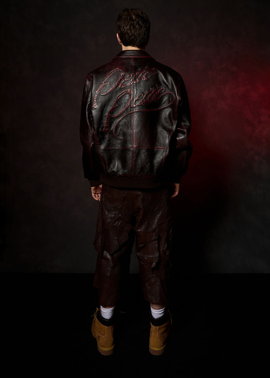 Two Tone Pelle Pelle Jacket  **Pre-Order**