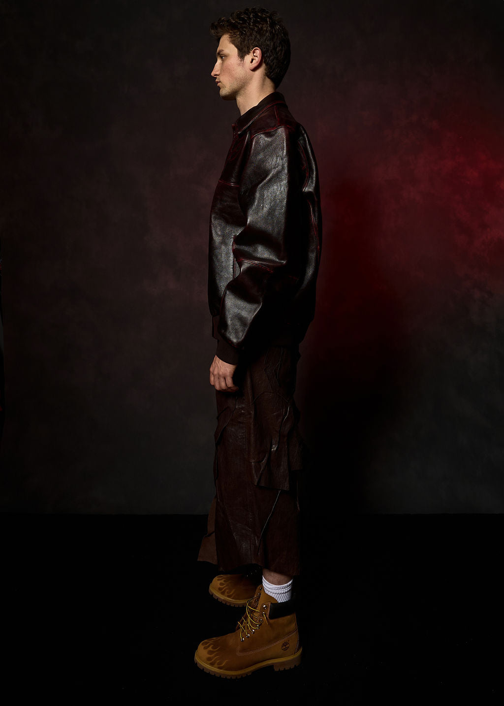 Two Tone Pelle Pelle Jacket  **Pre-Order**