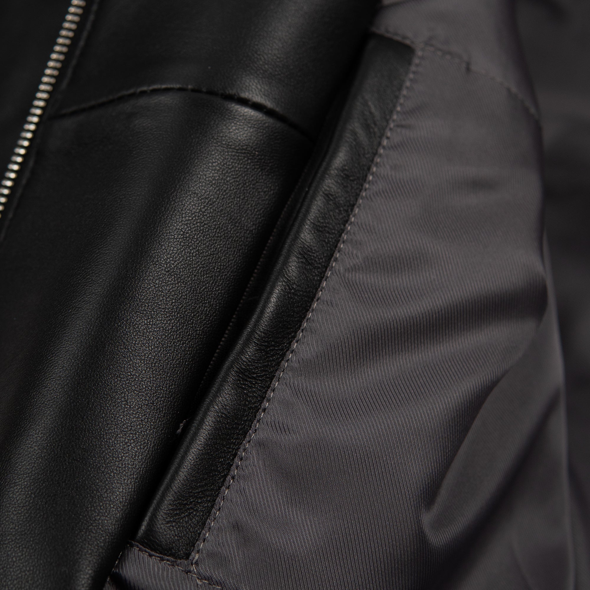 Basic Corded Pelle Pelle Jacket
