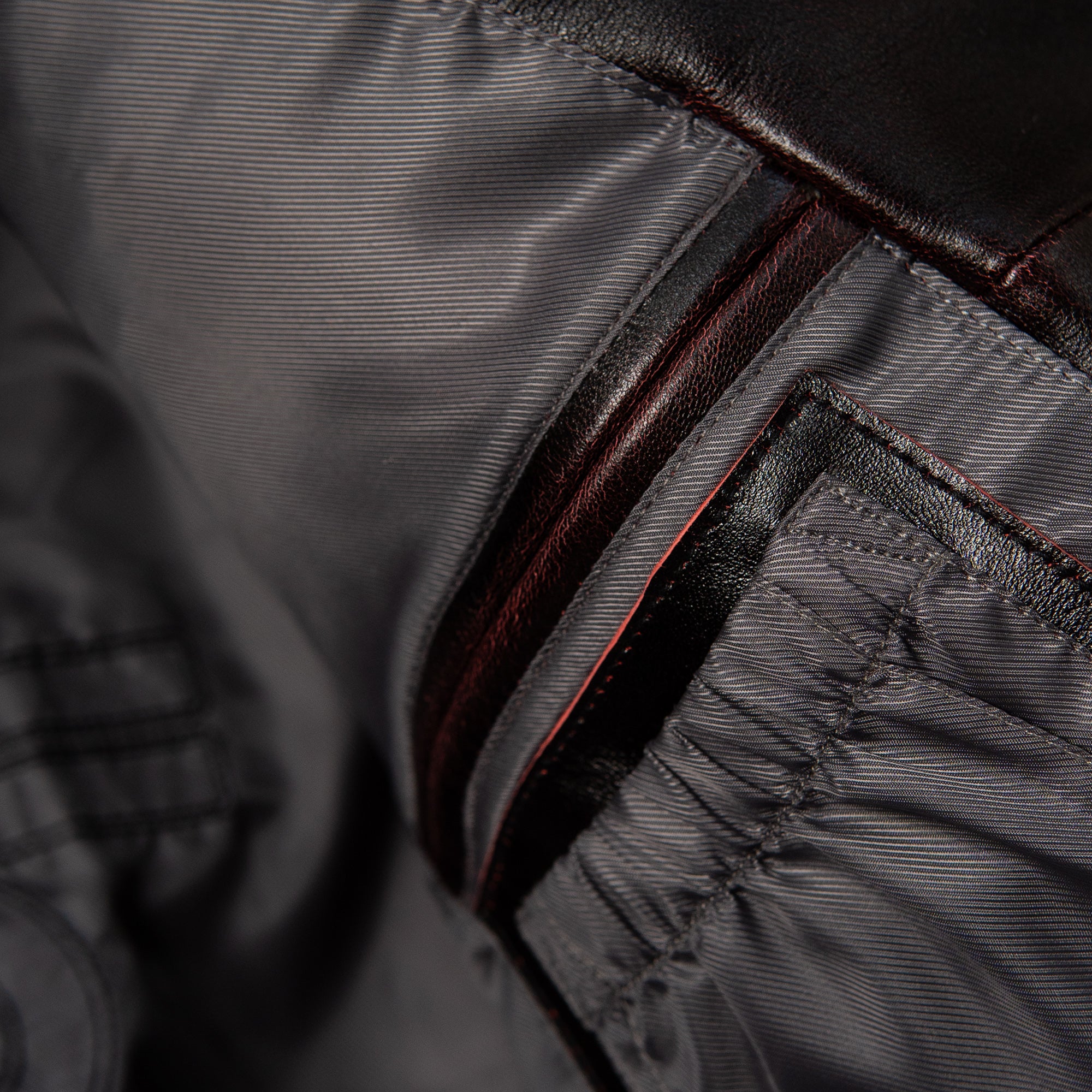 Basic Corded Pelle Pelle Jacket