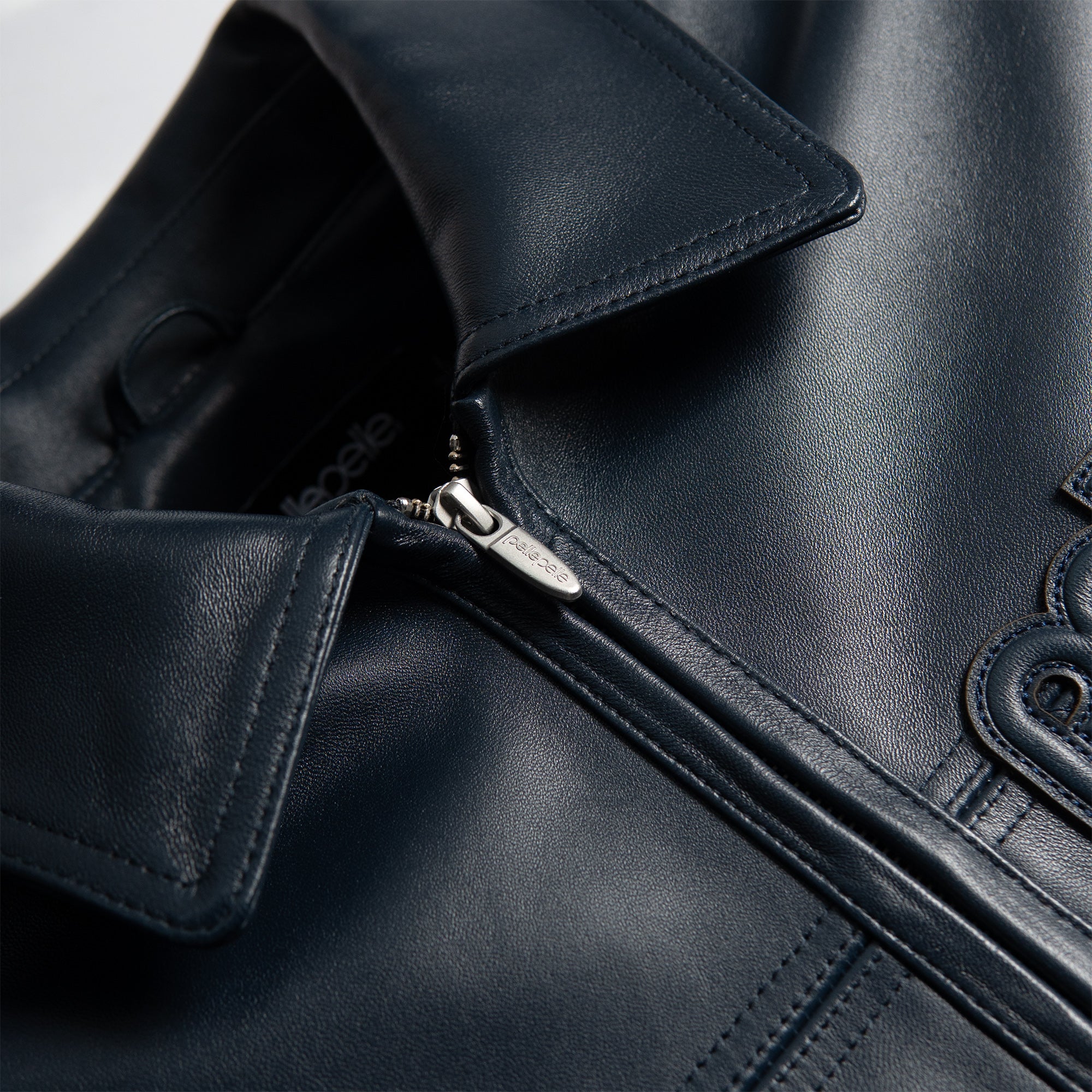 Basic Corded Pelle Pelle Jacket