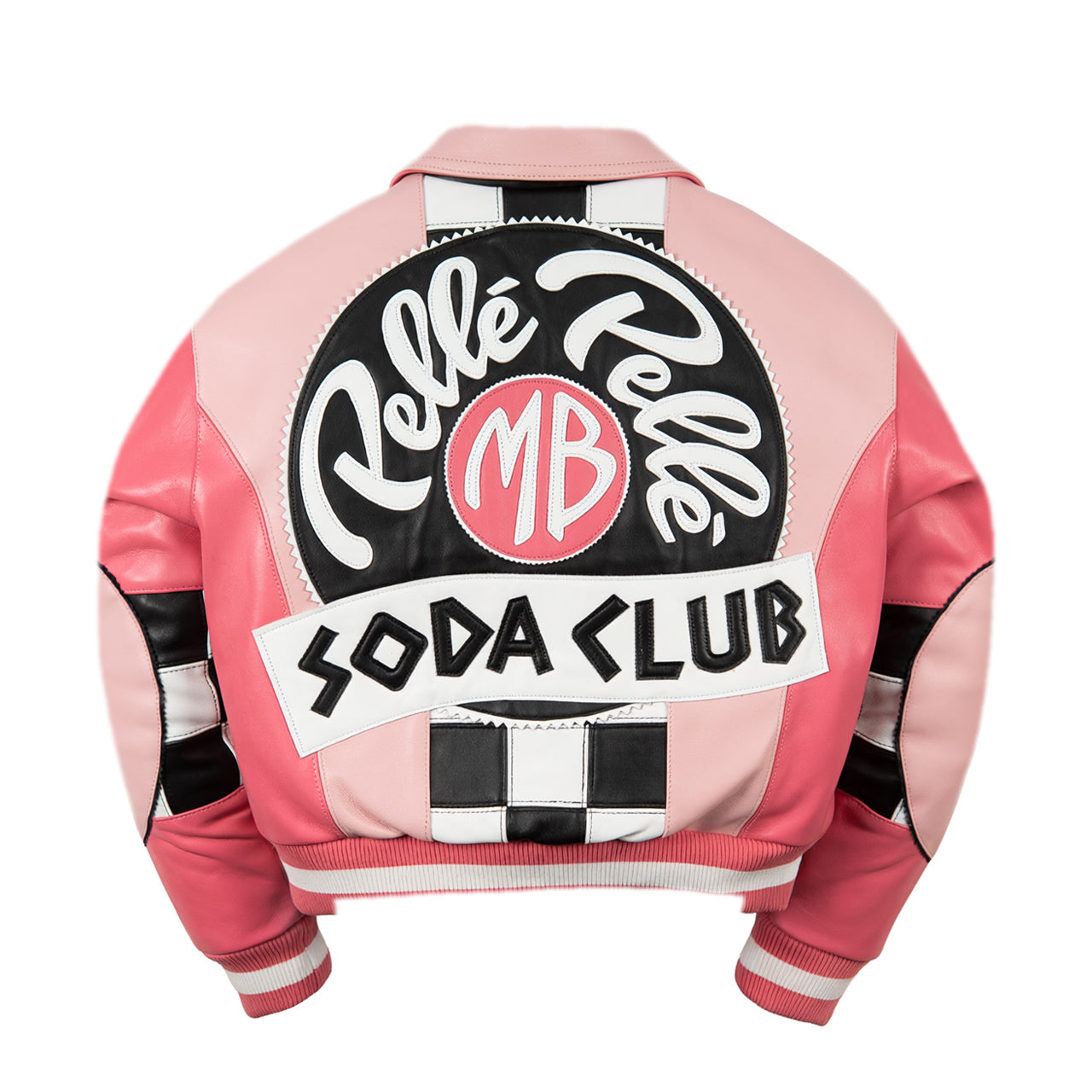 Pelle Pelle Checkered Soda Club Womens Crop Jacket
