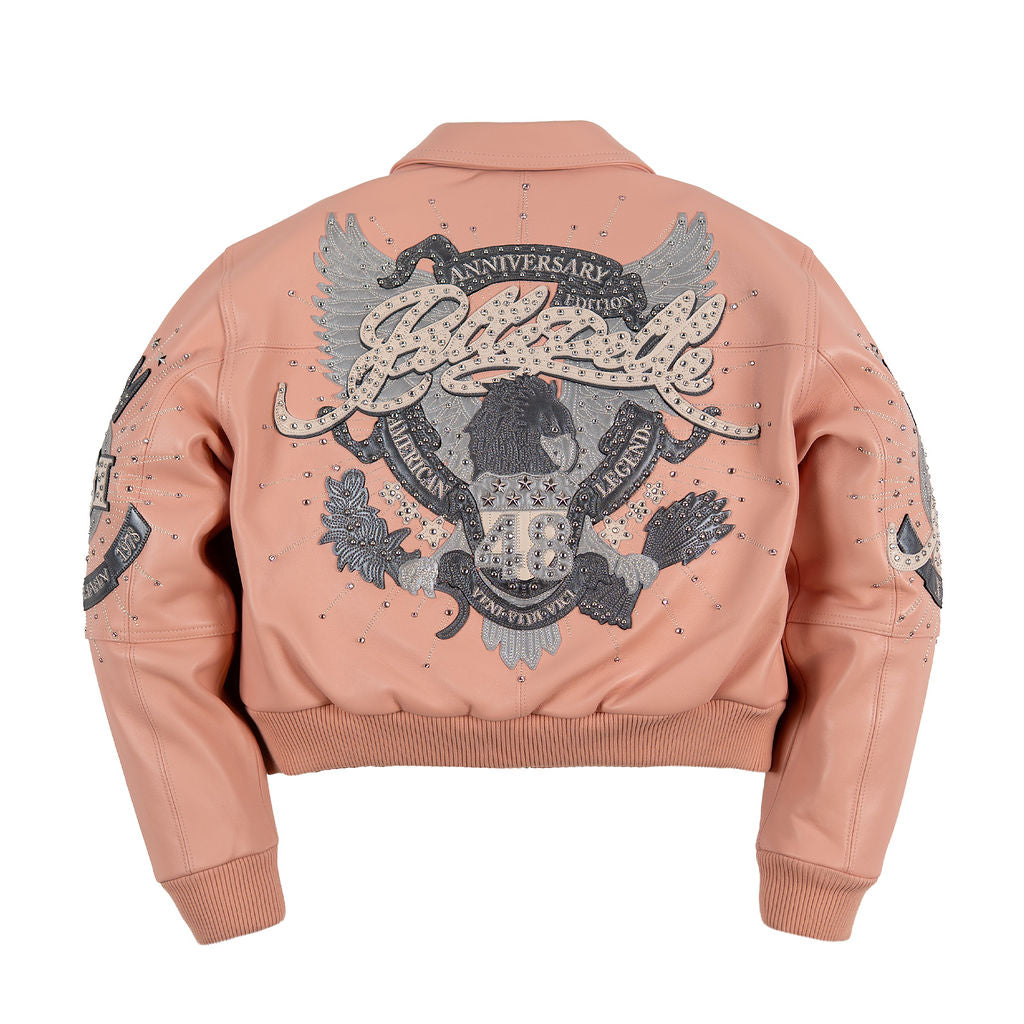 PELLE PELLE 48TH ANNIVERSARY WOMENS CROP JACKET