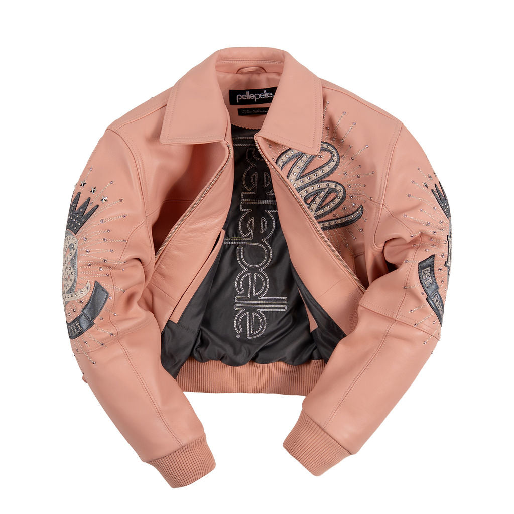 PELLE PELLE 48TH ANNIVERSARY WOMENS CROP JACKET