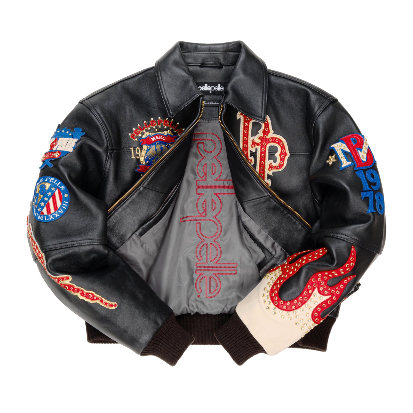 （US発）Pelle Pelle World Famous レザージャケット World Famous Pelle Pelle Womens Jacket
