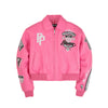 American Bruiser Plush Womens Crop Jacket