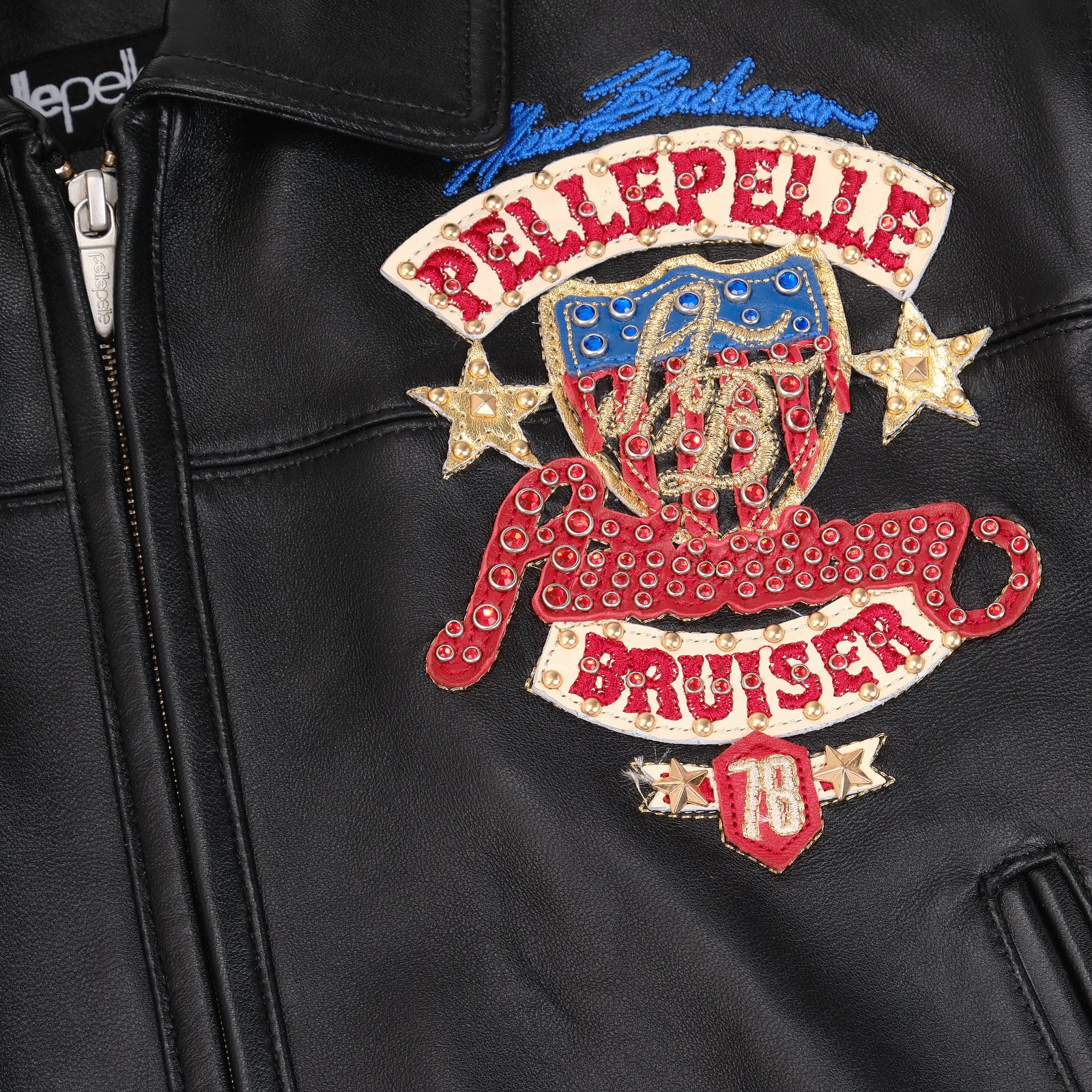 Pelle Pelle American Bruiser Plush Womens Crop Jacket