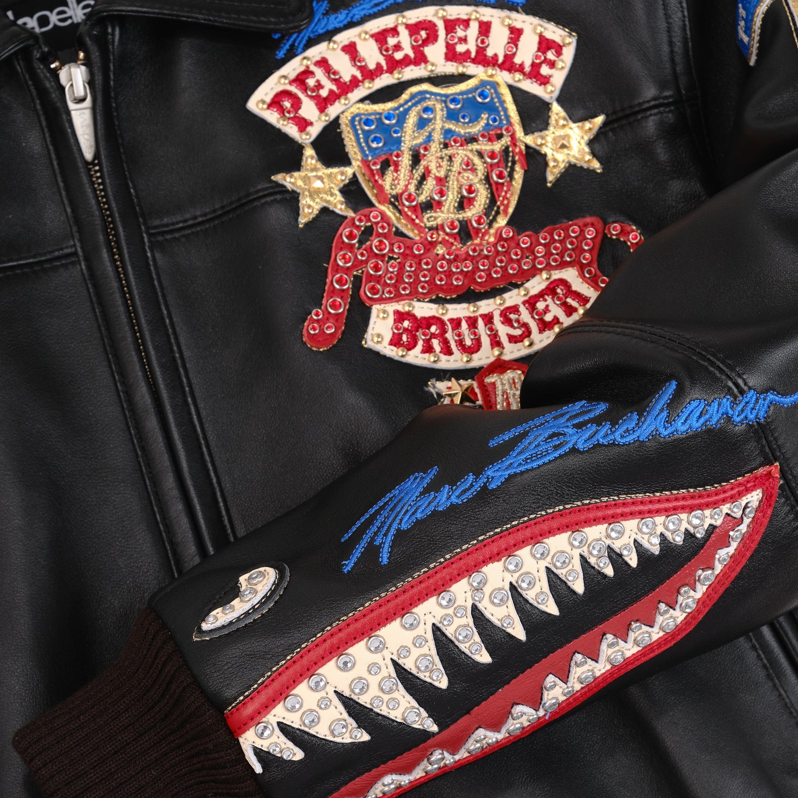 Pelle Pelle American Bruiser Plush Womens Crop Jacket