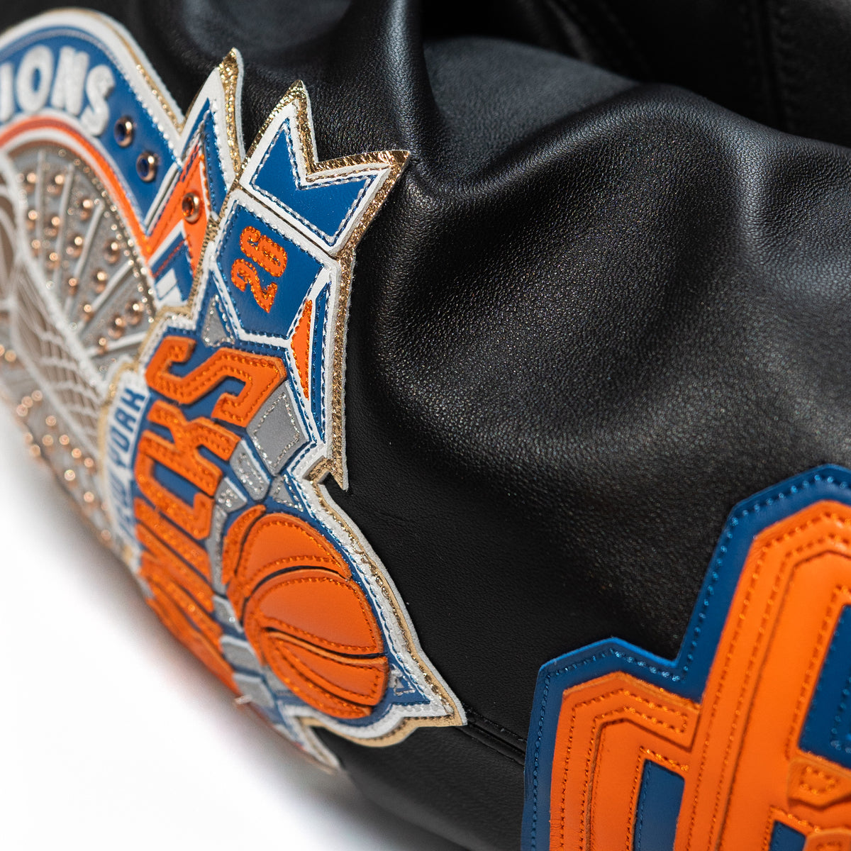 Pelle Pelle x FISLL for the city of knicks jacket